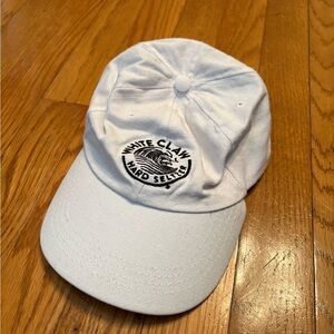 White Claw Hard Seltzer White Baseball Cap Hat, One Size Fits Most, Adjustable